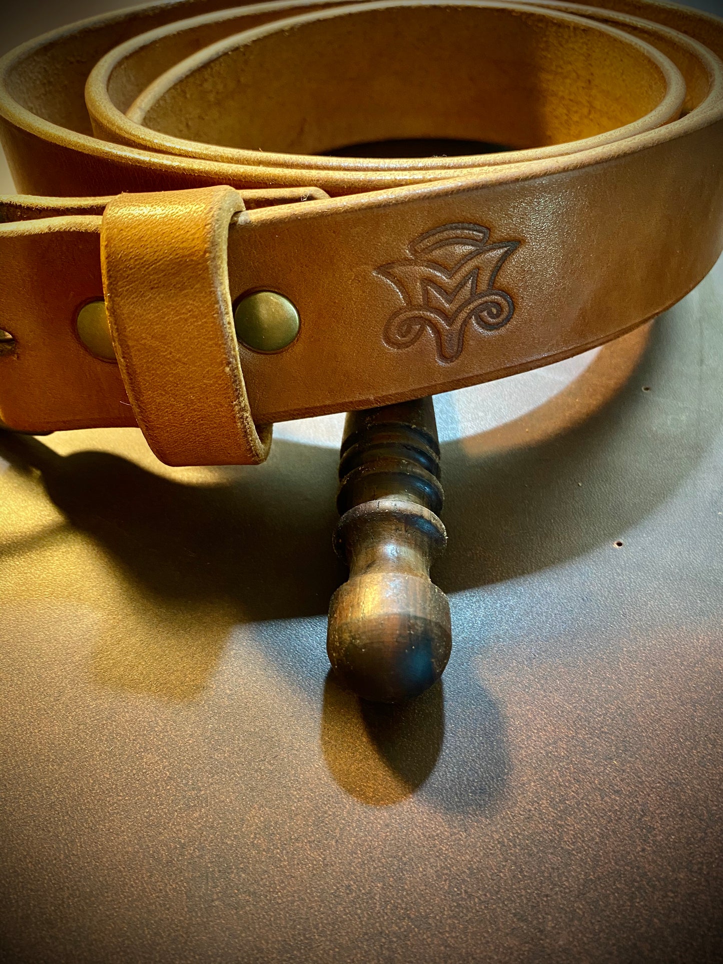 Clasic Belt in Buck Brown