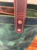 Casual Tote in Green and Autumn