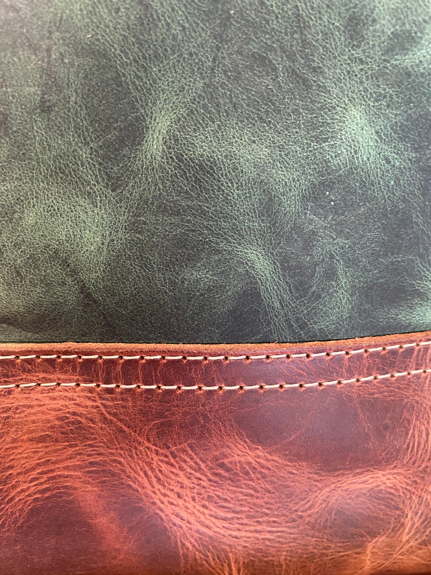 Casual Tote in Green and Autumn