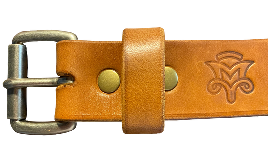 Clasic Belt in Buck Brown