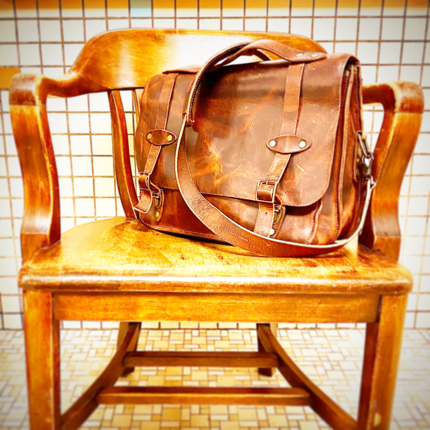 Vintage Delux Messenger Bag